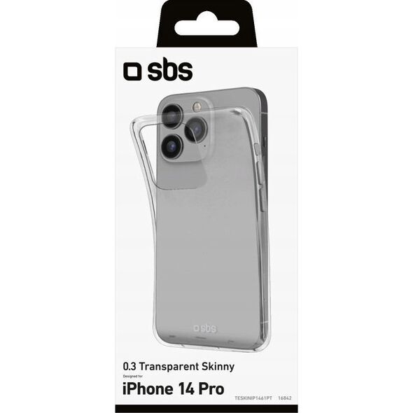 SBS Mobile SBS Skinny Cover iPhone 14 Pro transp.