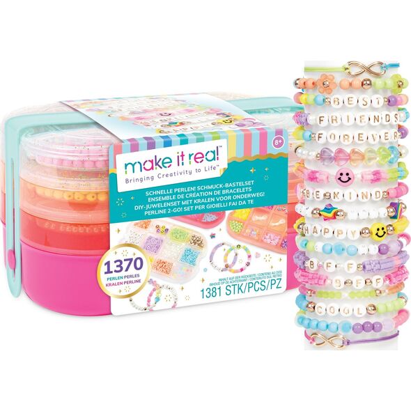 Make it real MAKE IT REAL DIY Jewelry set and organizer