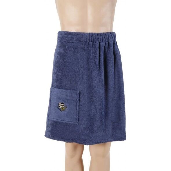 JetWorld EMBROIDERED SAUNA APRON 55X150 BLUE