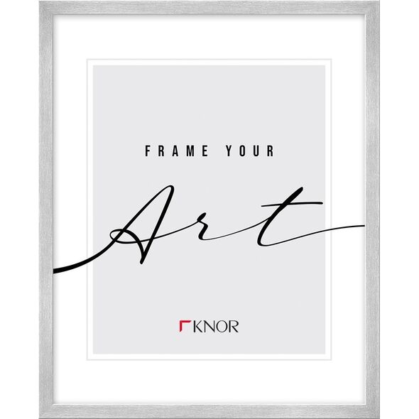 Ramka Styler Frame KNOR Izabela 50x70 silver|plastic|15mm|plexi