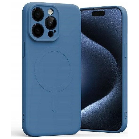 Mercury Mercury MagSafe Semi-Silicone iPhone 15 Pro Max 6,7" niebieski /blue