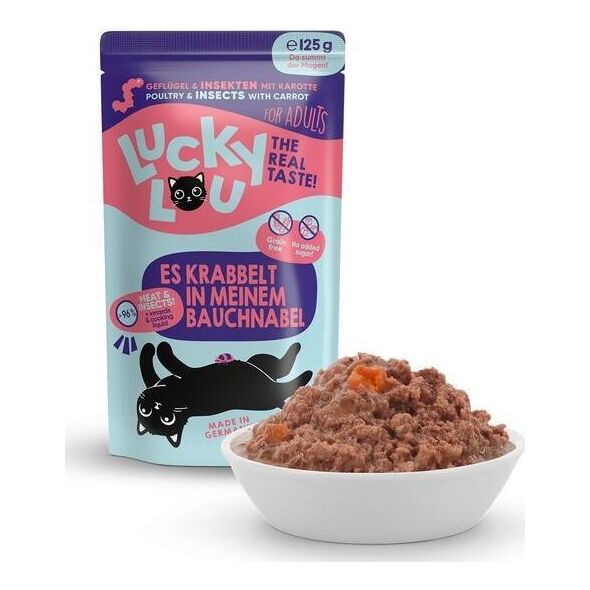 Whiskas Lucky Lou Karma Dla Kota Drób Owady 125g