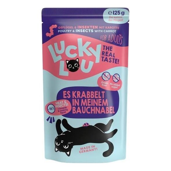 Whiskas Lucky Lou Karma Dla Kota Drób Owady 125g
