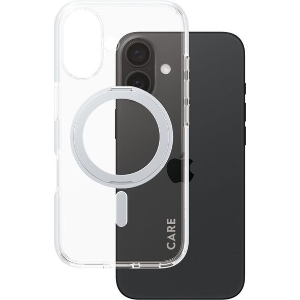 PanzerGlass CARE Case Feature Silver Kickstand  MagSAFE  iPhone 24 6.1"