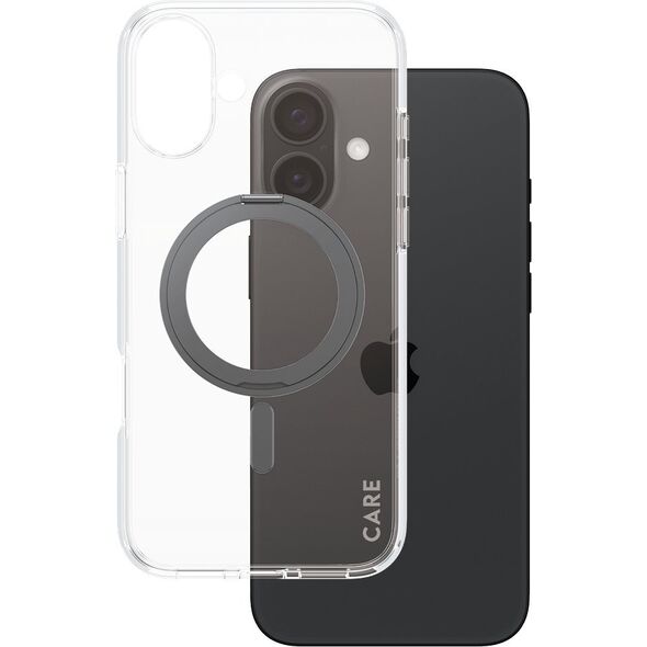 PanzerGlass CARE Case Feature Black Kickstand  MagSAFE  iPhone 24 6.7"