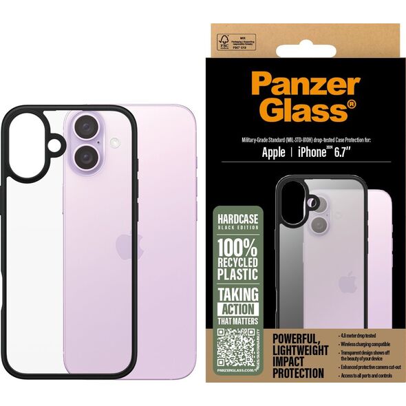 PanzerGlass PanzerGlass HardCase Black iPhone '24 6.7"