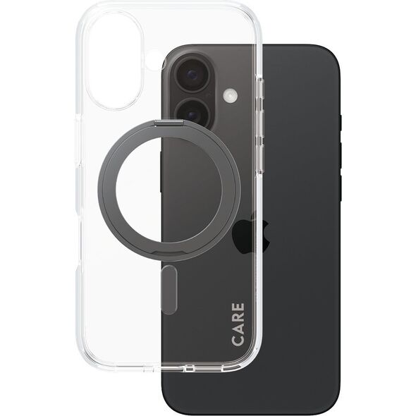 PanzerGlass CARE Case Feature Black Kickstand  MagSAFE  iPhone 24 6.1"