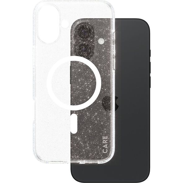 PanzerGlass CARE Case Flagship Star Lit  White MagSAFE  iPhone 24 6.7"