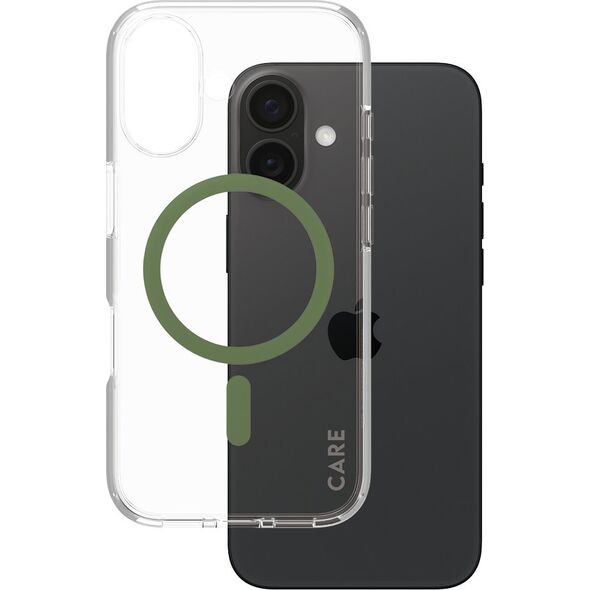 PanzerGlass CARE Case Flagship Green MagSAFE  iPhone '24 6.1"