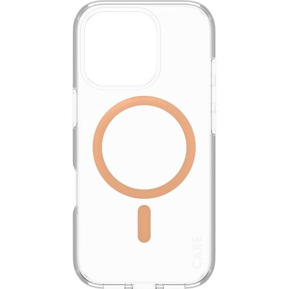 PanzerGlass CARE Case Flagship Peachy MagSAFE  iPhone '24 6.3" Pro