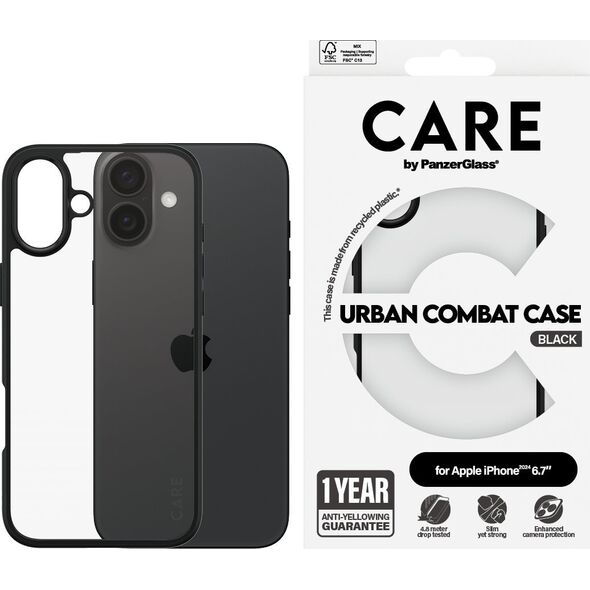 PanzerGlass CARE Case Flagship Urban Combat iPhone '24 6.7"