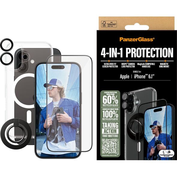 PanzerGlass PanzerGlass 4-in-1 Protection  iPhone '24 6.1"