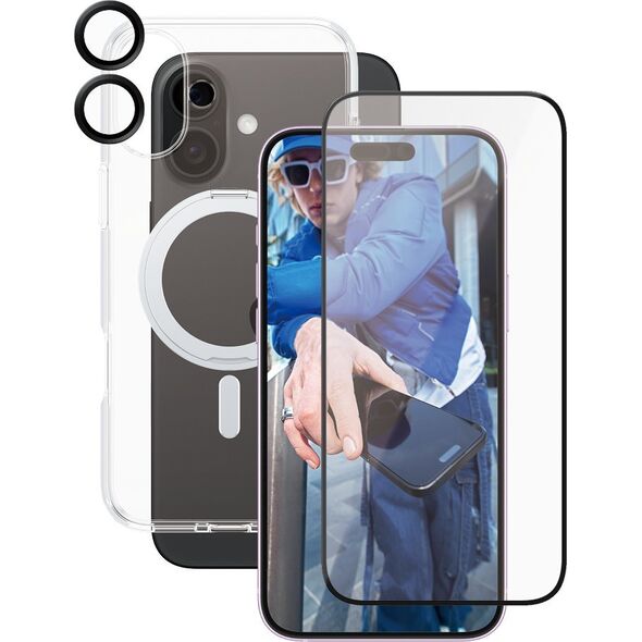 PanzerGlass CARE Feature 3-in-1 Ceramic  iPhone '24 6.7"