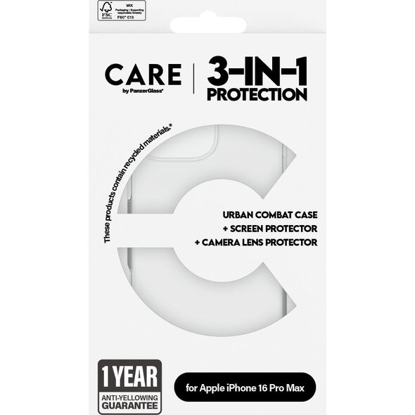 PanzerGlass CARE Flagship 3-in-1  iPhone '24 6.9" Pro