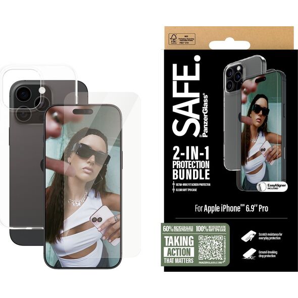 PanzerGlass SAFE 2-in-1 Protection  iPhone '24 6.9" Pro