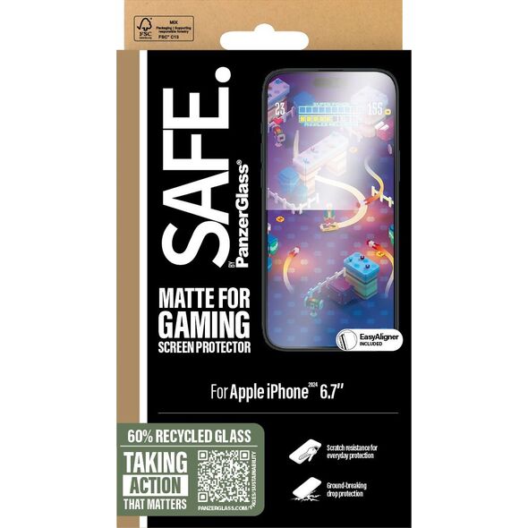 PanzerGlass SAFE Gaming  iPhone '24 6.7" UWF