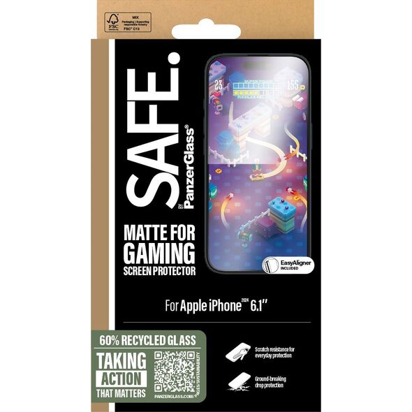 PanzerGlass SAFE Gaming  iPhone '24 6.1" UWF