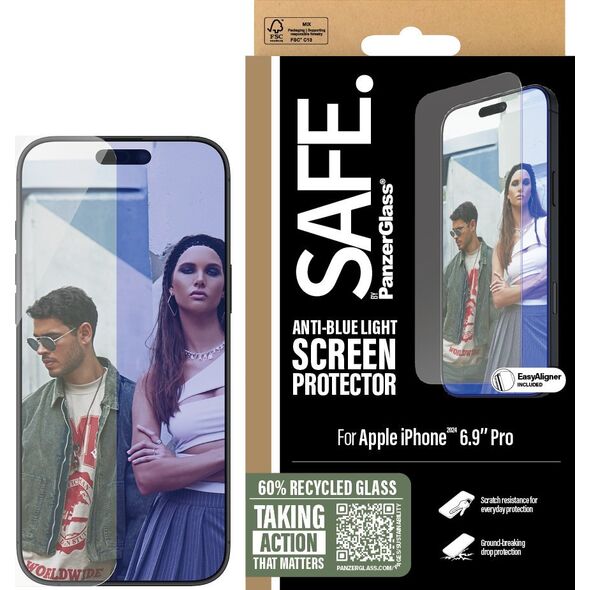 PanzerGlass SAFE EyeCare  iPhone '24 6.9" Pro UWF