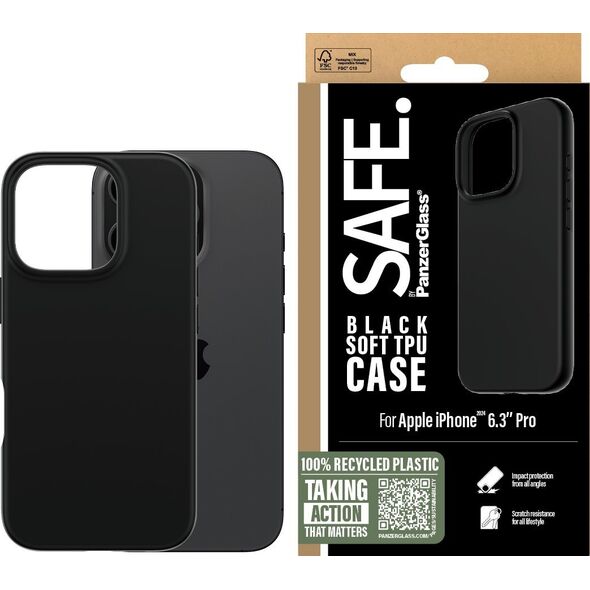 PanzerGlass SAFE TPU Case '24 6.3" Pro   Black