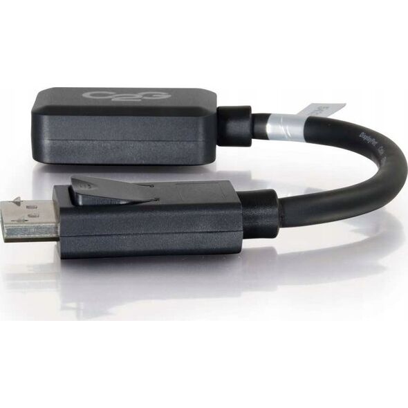 Adapter AV C2G C2G 8in DisplayPort to HDMI Adapter - DP to HDMI Adapter - 1080p - Black - M/F - Videoadapter - DisplayPort mannlich zu HDMI weiblich - 20.3 cm - abgeschirmt - Schwarz