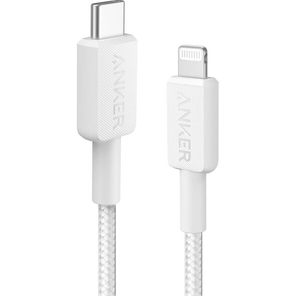 Kabel USB Anker Anker 322 - Lightning-Kabel - Lightning mannlich zu 24 pin USB-C mannlich - 1.83 m - weiss - USB Power Delivery