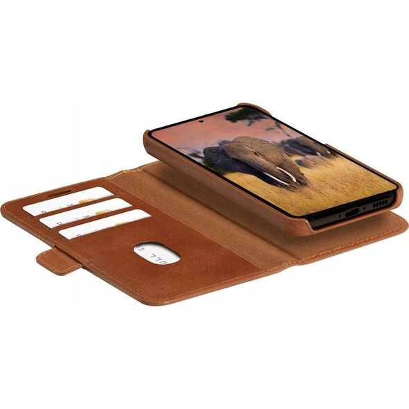 dbramante Samsung Galaxy S24 Lynge 2-in-1 Wallet Case by Dbramante1928 Brown