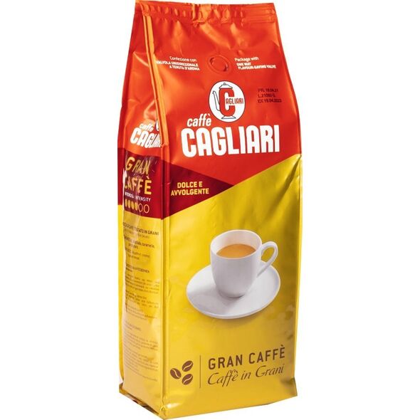 Kawa ziarnista Caffe Cagliari Kavos pupelės, 1 Kg GranCaffe