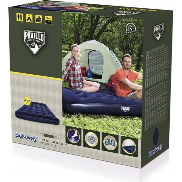 Bestway Bestway dwuosobowy materac dmuchany Air Mattress Full 191x137x28 cm 67225