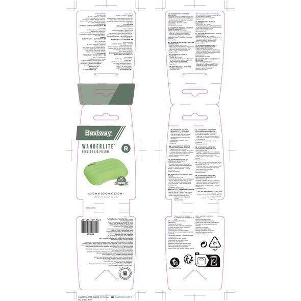 Bestway Bestway Dmuchana poduszka turystyczna WanderLite 42cm x 30cm 69624