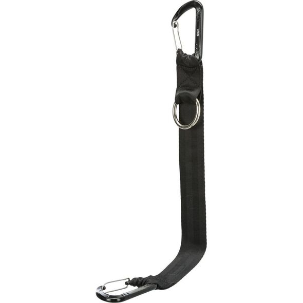 Trixie TRIXIE 12774, Dog, Seat belt safety lead, Black, Tape, Monochromatic, Polyester