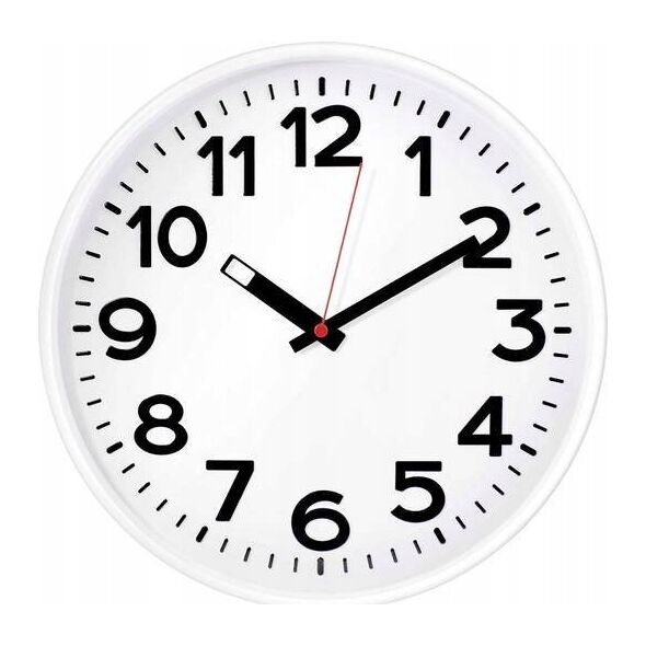 Mocco EUROTIME 82321 Quarz Vægur Hvid