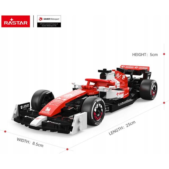 Rastar 1: 24 Alfa Romeo F1 C42 340el. Klocki RASTAR