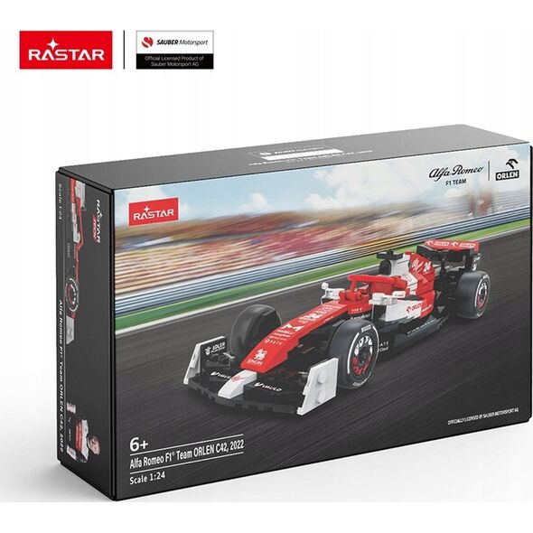 Rastar 1: 24 Alfa Romeo F1 C42 340el. Klocki RASTAR