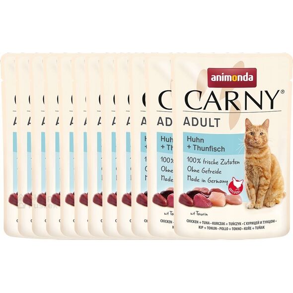 Animonda ANIMONDA KOT 85g CARNY KURCZAK TUŃCZYK    saszetka  /12