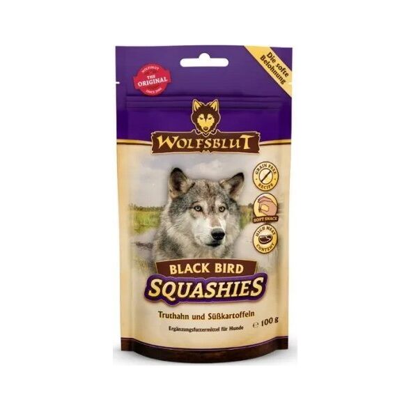 Wolfsblut Wolfsblut Dog Squashies Black Bird 100g