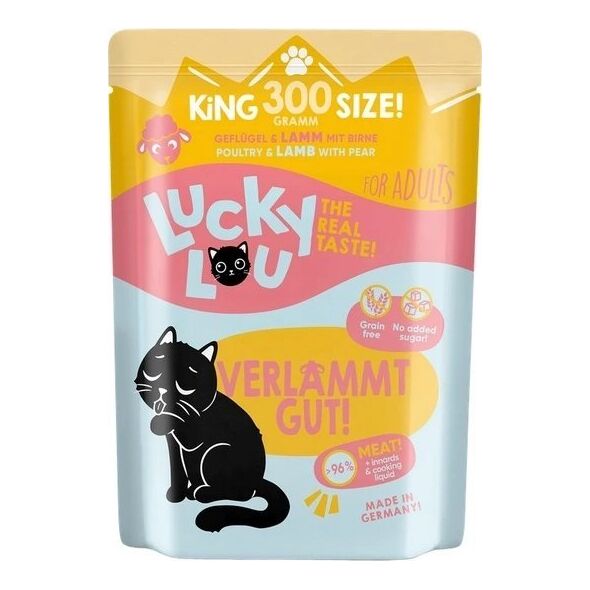 Lucky Lou Lucky Lou Lifestage Adult Drób i jagnięcina saszetka 300g