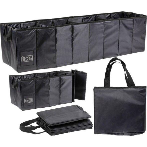 Victoria Sport ORGANIZER SCHOWEK TORBA SAMOCHODOWA 110X30X30cm BLACK + DECKER