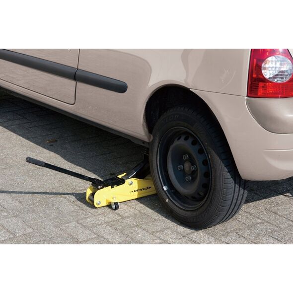 Dunlop PODNOŚNIK SAMOCHODOWY LEWAREK HYDRAULICZNY ŻABA DUNLOP 2000Kg