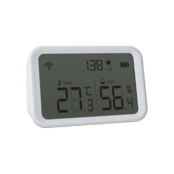 Neo Czujnik Temperatury i Wilgotności NEO NAS-TH02W z wyświeltlaczem Wi-Fi TUYA