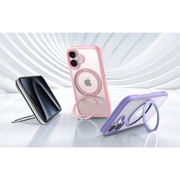 Torras Etui Torras Ostand R Fusion Series do iPhone 16 (jasnoniebieski)