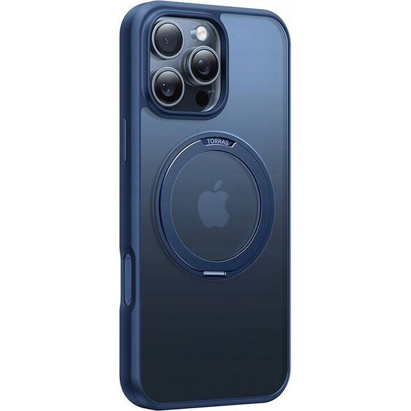 Torras Etui Torras Ostand Pro dla iPhone 16 ProMax (Niebieskie)