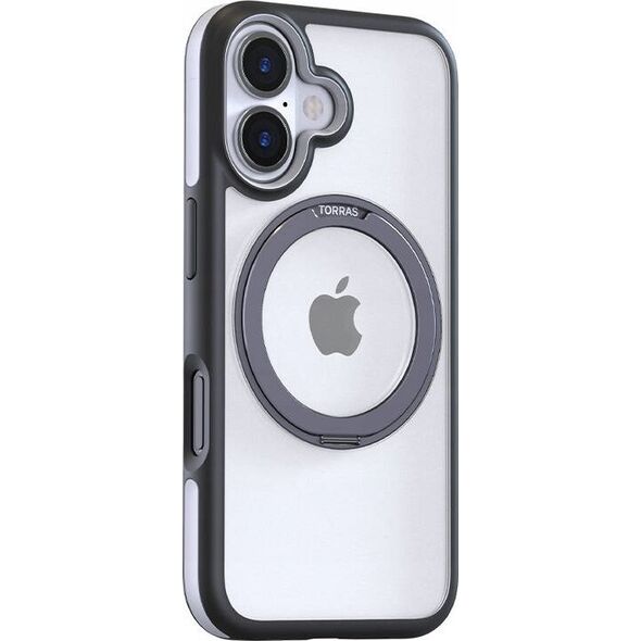 Torras Etui Torras Ostand R Fusion dla iPhone 16 Plus (Czarne)
