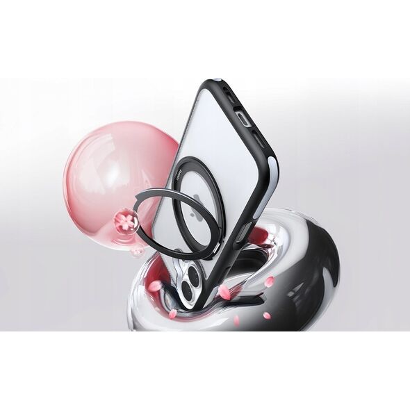Torras Etui Torras Ostand R Fusion dla iPhone 16 Plus (Czarne)