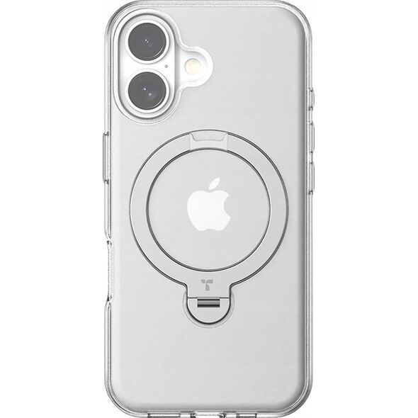 Torras Etui Torras Ostand Spin dla iPhone 16 (Przeźroczyste)