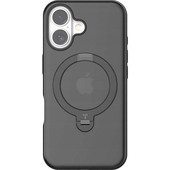 Torras Etui Torras Ostand Spin dla iPhone 16 (Czarne)