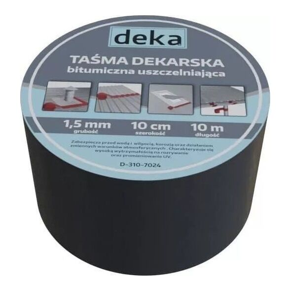 Deka TAÅMA USZCZELNIAJÄCA DEKARSKA ALUBUTYL 10CM*10MB CEGLASTY