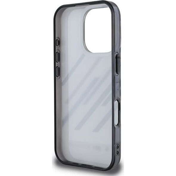 BMW BMW BMHCP16X23HTRAG iPhone 16 Pro Max 6.9" szary/grey hardcase Motosport IML Random Stripes