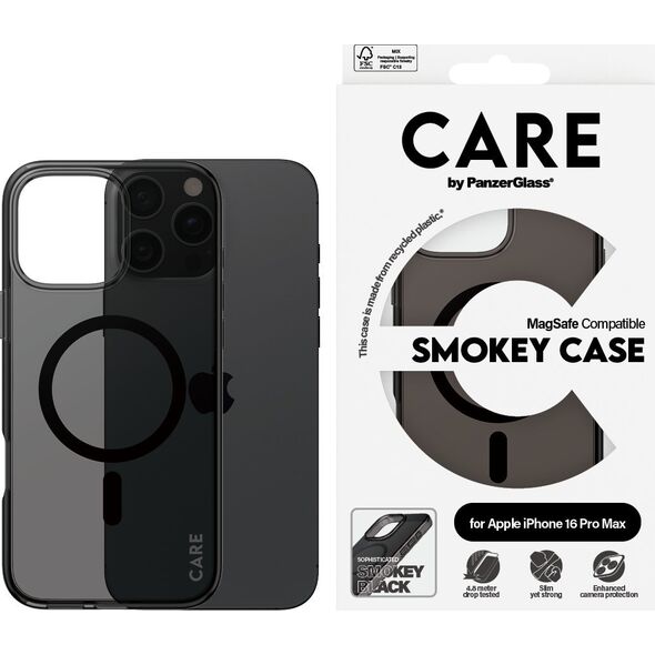PanzerGlass CARE by PanzerGlass Flagship Case iPhone 16 Pro Max 6.9" dymny/smokey MagSafe 1352