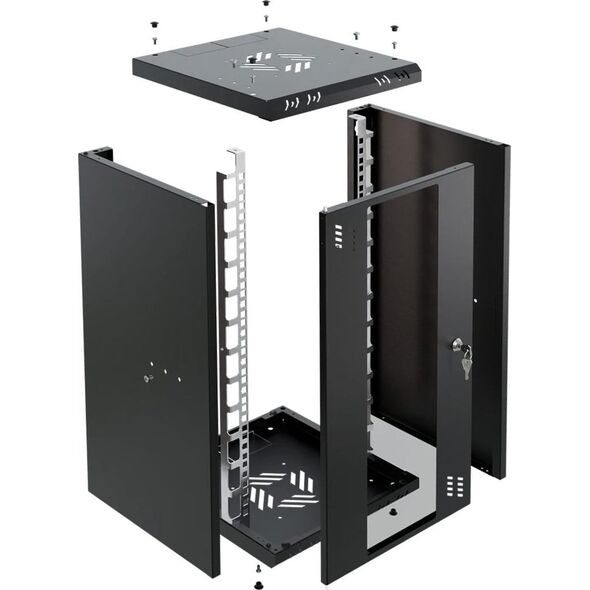 Szafa STALFLEX SZAFA RACK WISZĄCA S-RC10-12U-300GB STALFLEX