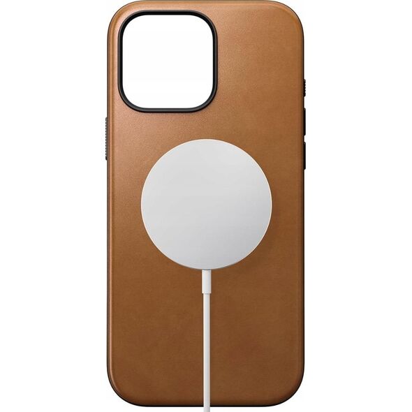 Nomad Nomad Modern Leather case, english Tan-C - iPhone 16 Pro